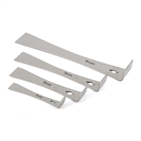 TitanÂ® 4-Piece Stainless Steel Pry Bar Set