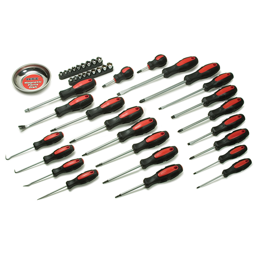 Titan 17242 Tekz 42-Piece Screwdriver Set w/ Mini Parts Tray