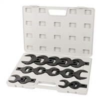 TitanÂ® 14-Piece 1/2 in. Drive Jumbo SAE Crowsfoot Wrench Set