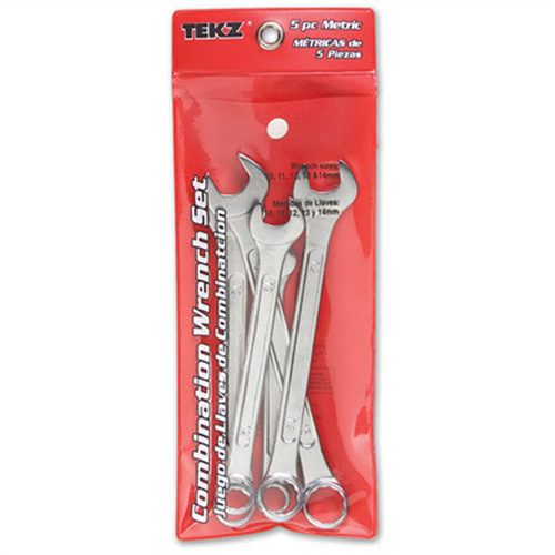 5pc Metric Comb Wrench Set