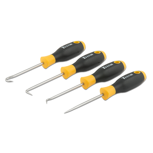 Titan 17712 Titan 4-Piecemini Pick & Hook Set
