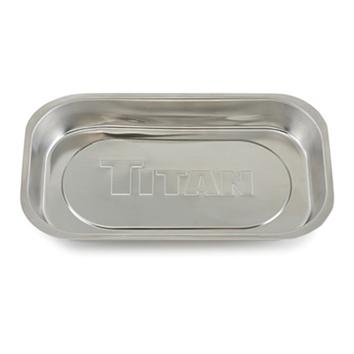 Titan Tools 21265 Rectangular Magnetic Parts Tray (5-3/8" x 9-3/8")