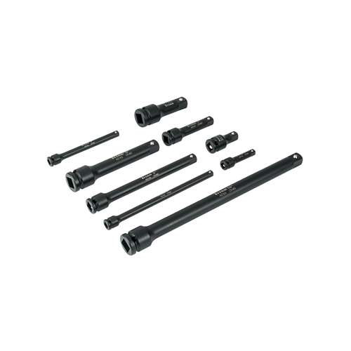 TitanÂ® 9-Piece Assorted Impact Extension Bar Set