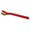 Titan 41226 Small Brass Wire Brush, Brass Bristles Ideal for Cleaning Aluminum Welds