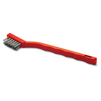 Small Stainless Steel Wire Brush, Bristles Ideal For Cleaning Aluminum Welds