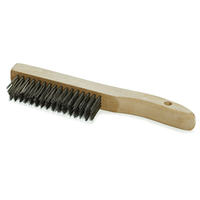 Stainless Steel Shoe Horn Wire Brush, Ideal For Removing Debris And Cleaning Welds