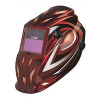 Wide-View Solar Powered Welding Helmet