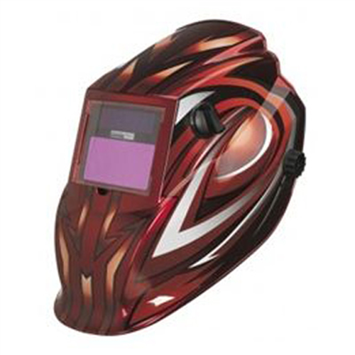 Wide-View Solar Powered Welding Helmet