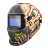 TitanÂ® Auto Darkening Solar Powered Welding Helmet with Skull Graphics