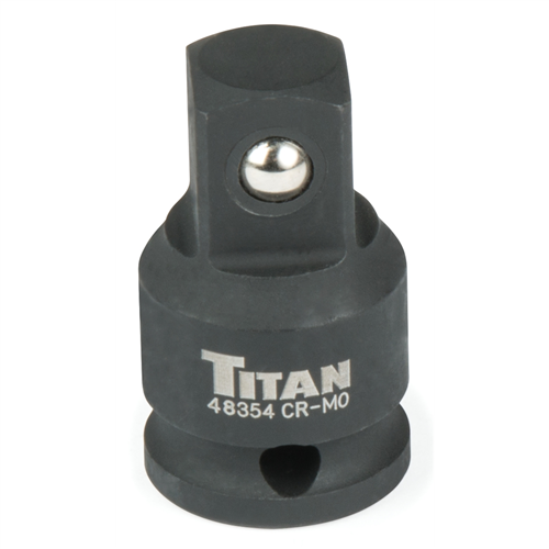 TitanÂ® 3/8 in. x 1/2 in. Drive Increasing Impact Adapter