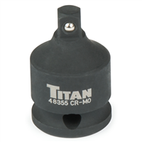 Titan 48355 Titan 3/8 in. x 1/4 in. Drive Reducing Impact Adapter