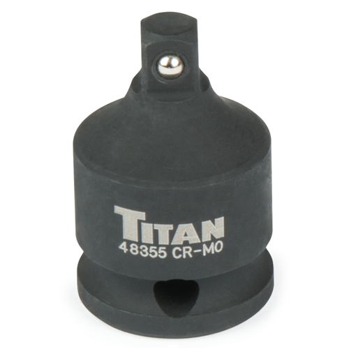 TitanÂ® 3/8 in. x 1/4 in. Drive Reducing Impact Adapter
