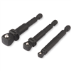 Titan 49003 Titan 3-Piece Impact Wobble Socket Adapter Set