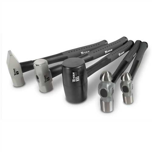 Titan 63125 Titan 5-Piece General Hammer Set