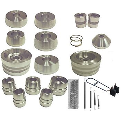 The Main Resource As9020 19-Pc Brake Lathe 1" Silver Adapter Set With Cones