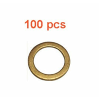 The Main Resource Dp7201-100 14Mm Copper Oil Drain Plug Gaskets 100/Bag
