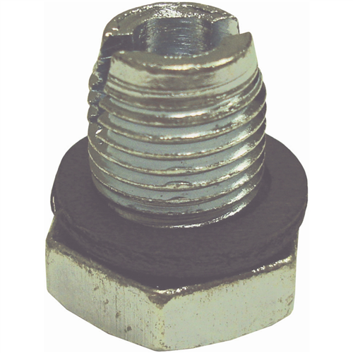 The Main Resource 8033K Drain Plug 1/2-20 Sng Over Mach Fiber Gas. 3/4 Hex