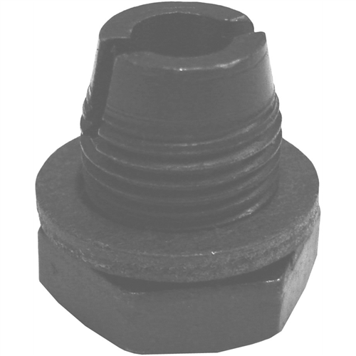 The Main Resource 80-35K Drain Plug 1/2 T.O.S Machined W/ Fiber - 3/4" Hex