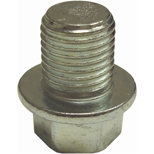 The Main Resource 77-38X Drain Plug 12Mm - 1.25" Regular Point Zinc Plate