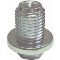 The Main Resource 78-01 Drain Plug 14Mm - 1.50 Regular Point Zinc Plate - 13Mm Hex