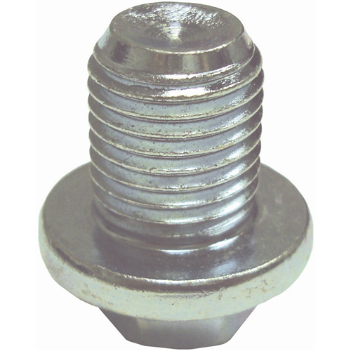 The Main Resource 78-01 Drain Plug 14Mm - 1.50 Regular Point Zinc Plate - 13Mm Hex