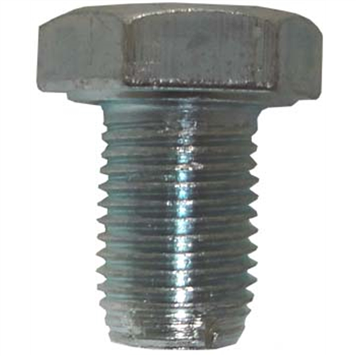 The Main Resource 78-72 Drain Plug 12Mm - 1.25 19Mm Hex Oversize Tapping Thread Zinc Plate