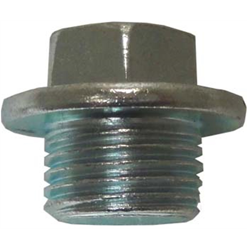 The Main Resource 80-38 Drain Plug 16Mm - 1.50 14Mm Hex Subaru Zinc Plate