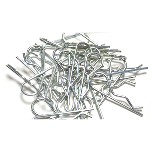 Hitch Pin - Zinc Plated Wire Diameter - .062 / Length - 1 9/16" / I.D. - 3/8" 100 (100/bag)