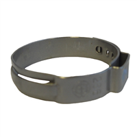 1 1/8" Open Pinch Clamps (1" - 1 1/8") 100 Per bag