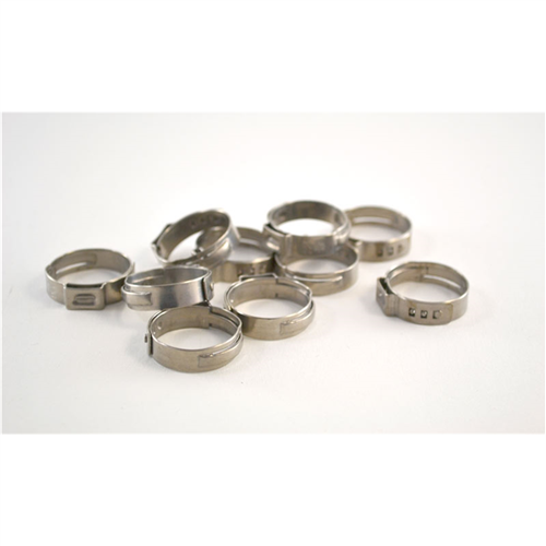 The Main Resource Hc8632-10 Open Pinch Hose Clamps (.602" - 23/32") 10/Bag