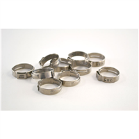 The Main Resource Hc8696-10 10/Bag 9 1/6" Open Pinch Clamps (.472" - 9/16")