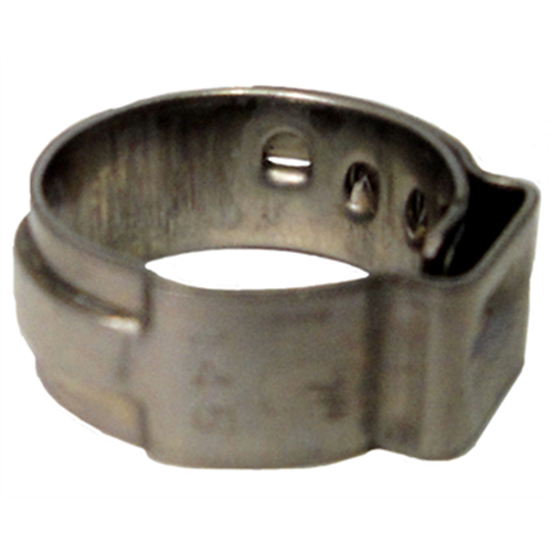 9/16" Open Pinch Hose Clamp (.472" - 9/16") 100/Bag