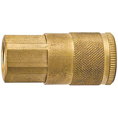 Auto Type-C Female Coupler 1/4 in. Body 1/4 in. NPT