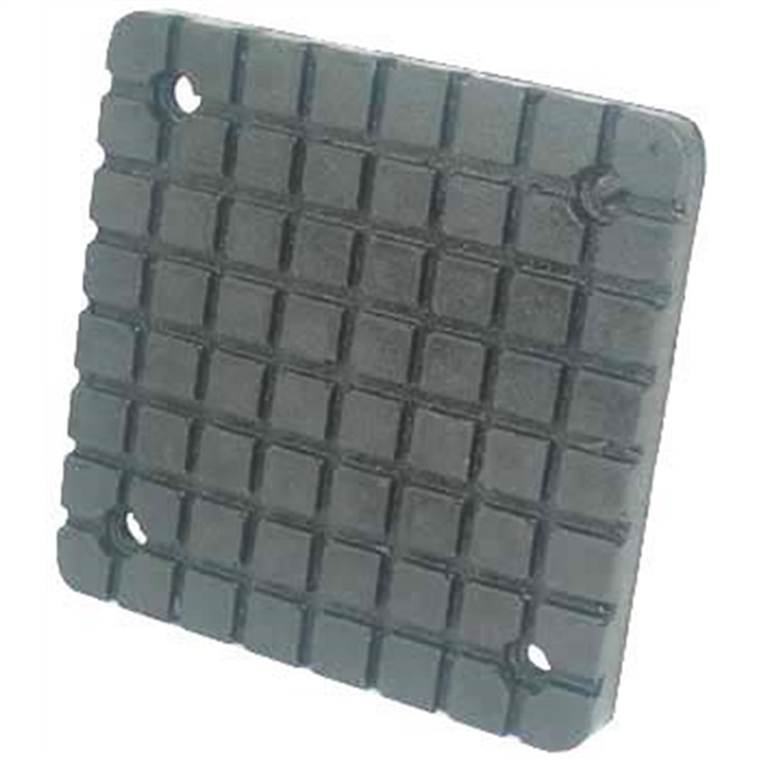 Lift Pads For Bend Pack Square Bolt-On Molded Rubber Pad ( 5 1/2 x 5 1/2 x 1")