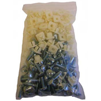 The Main Resource Mi1015 License Plate Bolt & Nut Kit (200 Pcs)