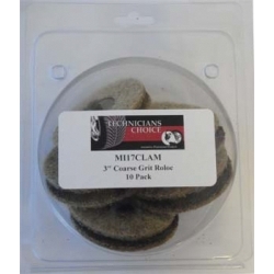 3" Coarse Disc in Clam Shell Pack, Brown (10-pk)