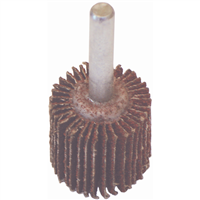 Flap Wheel 1" x 1" x 1/4" - 40 Grit, Abrasive Sandpaper
