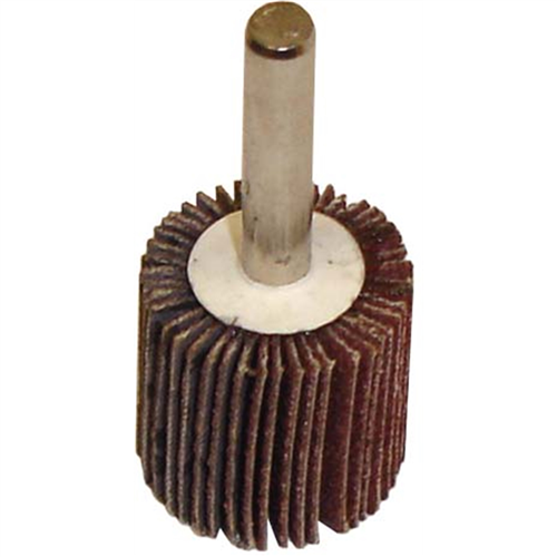 Flap Wheel 1" x 1" x 1/4" - 60 Grit, Abrasive Sandpaper