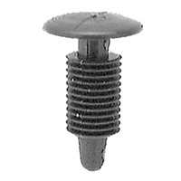 The Main Resource Mi608-100 Black Univ Nylon Weather-Strip Retainer (Bag 100)