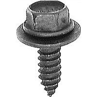 Blk Sheet Metal Screw