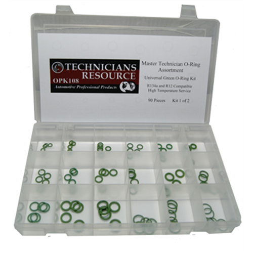 The Main Resource Opk108 Multi Application Green O-Ring (Kit 1 Of 2) (90-Pc