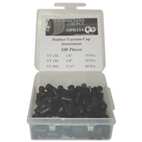 The Main Resource Opk12-A Rubber Vacuum Cap Assortment (100-Pc)