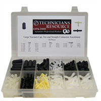 Large Vacuum Tee, Cap and Connector Assortment (385-pc)