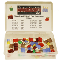 Micro2 & Micro3 Fuse Assortment (55-Pc)