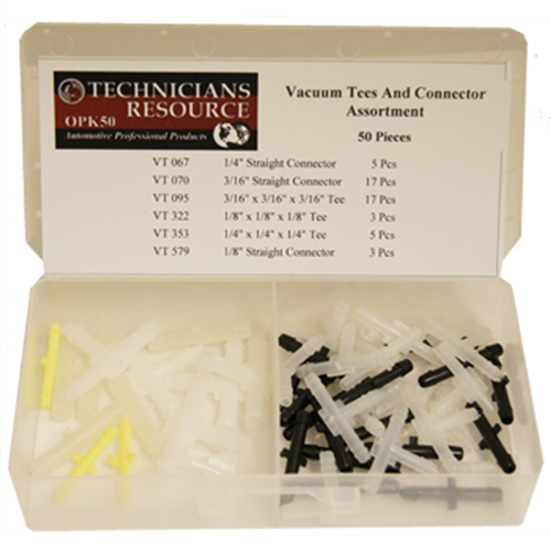 The Main Resource Opk50 Vacuum Tee And Connector Assortment (50-Pc)