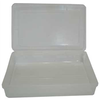 The Main Resource Ppb1500-2 Plastic Box - 1 Compartment 3 1/4" X 3 1/8" X 1 3/8"