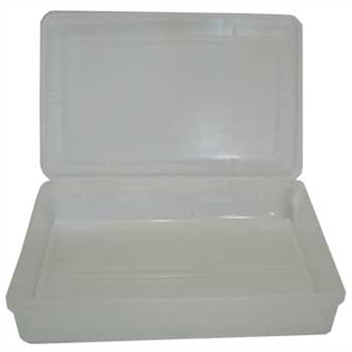 The Main Resource Ppb1500-2 Plastic Box - 1 Compartment 3 1/4" X 3 1/8" X 1 3/8"