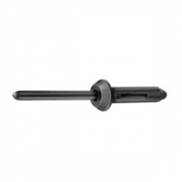 The Main Resource Pr2975-100 Black Nylon Blind Rivet 3/16" (5Mm) (100/Bag)