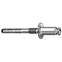 The Main Resource Pr3880-100 Steel Mandrel Black Outside Door Handle (Bag 100)