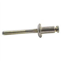 The Main Resource Pr6175-100 Short Alum Window Reg Peel Rivet Steel Mandrel